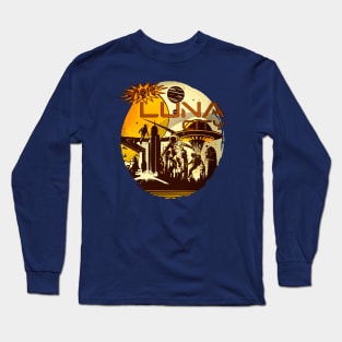 Visit Luna City! Long Sleeve T-Shirt